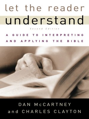 cover image of Let the Reader Understand